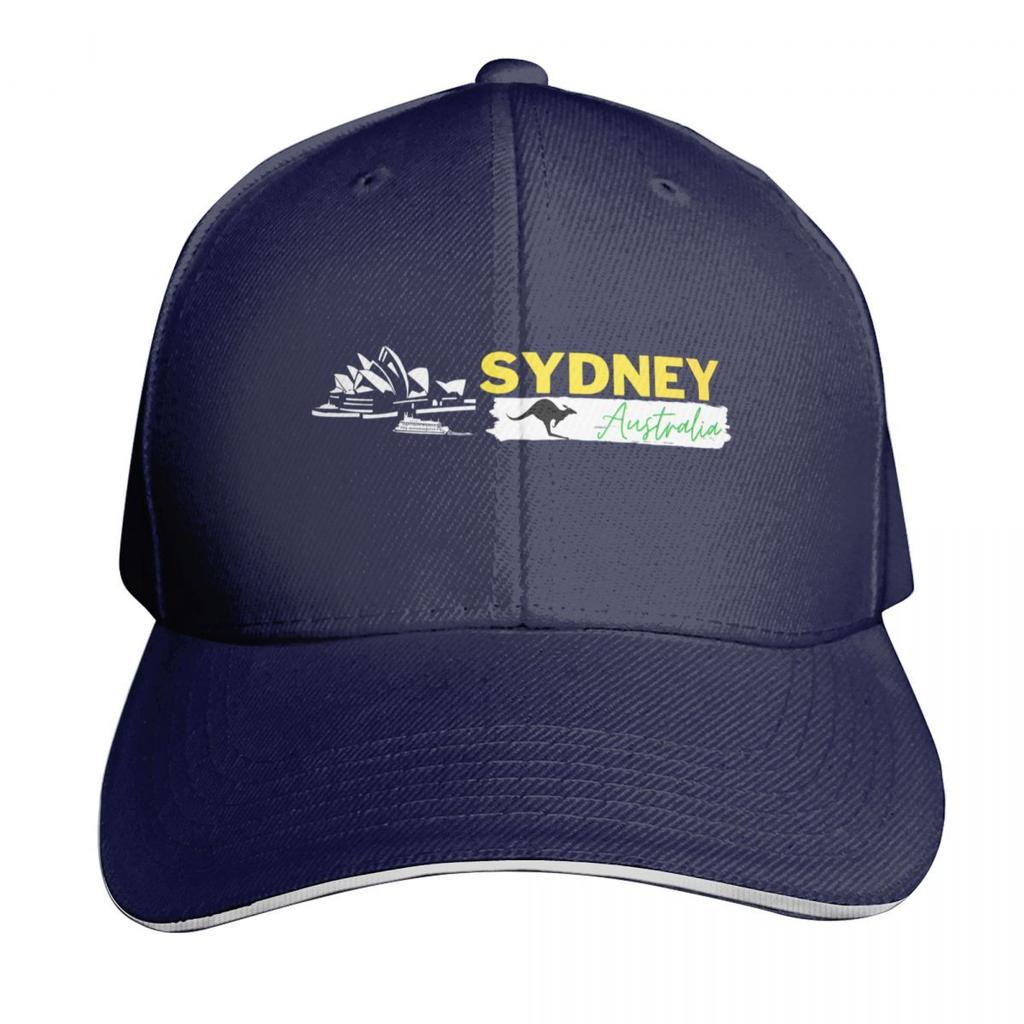 SYDNEY Australia Kangaroo Baseball Cap Derby Hat Party Hat Luxury Women Cap Bobble Hat Caps For Women Unisexs