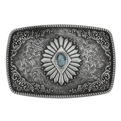 Boucle de ceinture de Style cour rétro, pierres précieuses imprimées pour les nobles anciens