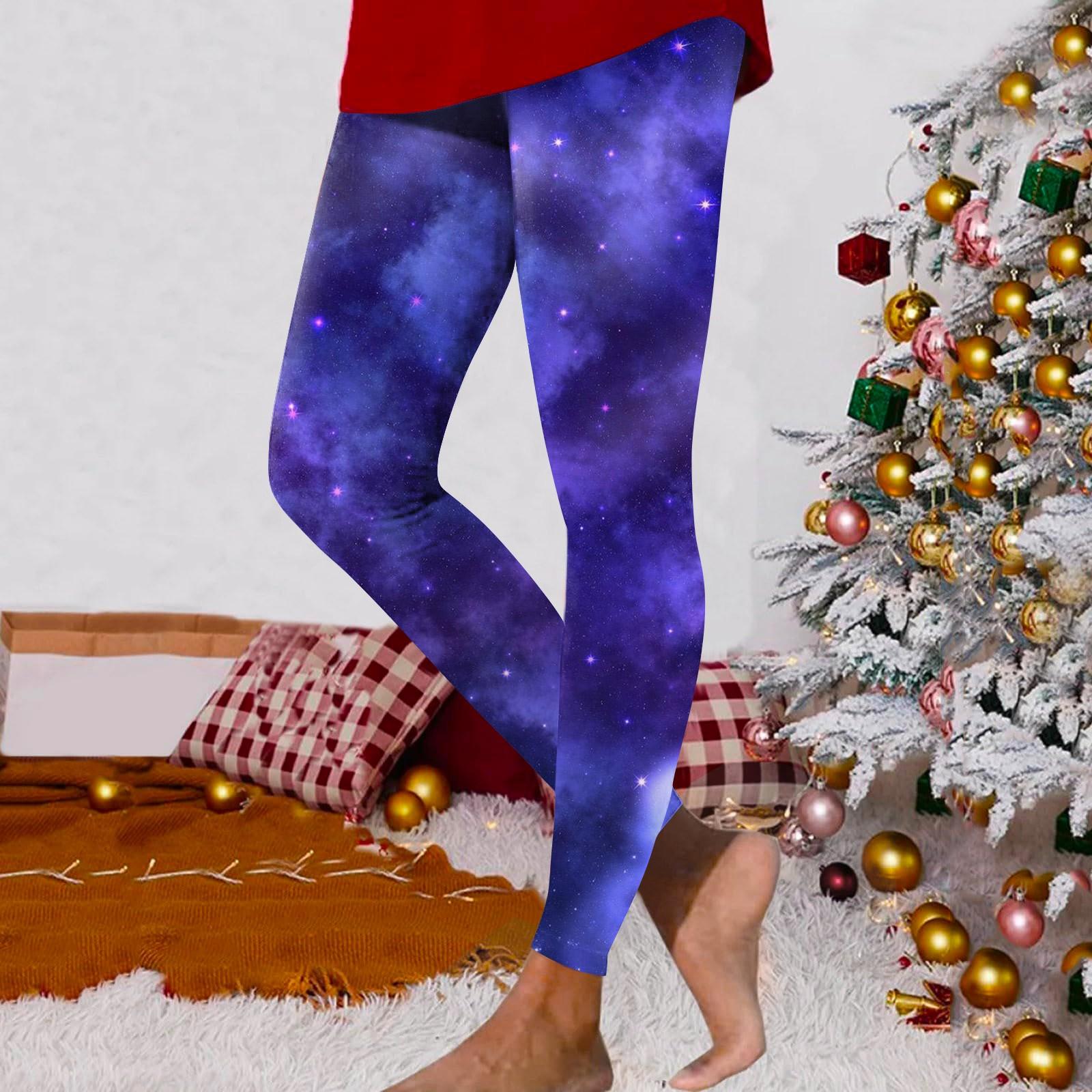 

Женские модные облегающие эластичные повседневные брюки для йоги с принтом и эластичной талией S синий