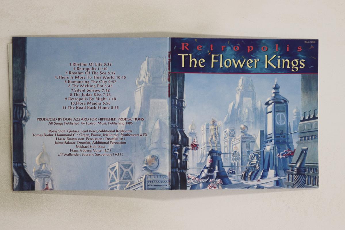 

CD FLOWER KINGS Retropolis SHMCD BELLE152365 BELLE ANTIQUE 201 Japan Rock Used