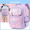 Cute Mermaid Oxford Cloth School Backpack For Girls Lightweight And Spinal Protection