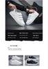 Korean Style Men's White Velcro Casual Shoes - Summer 2026 Fashion Trend