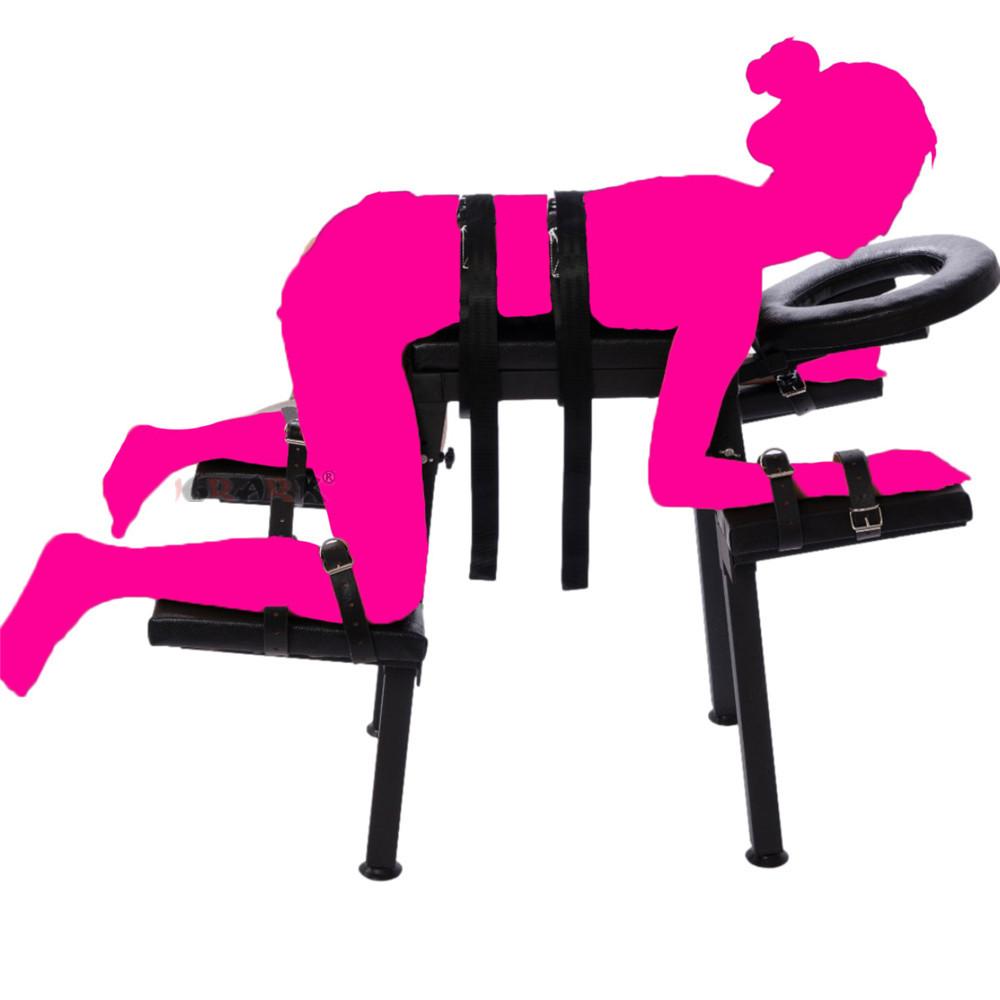 High Quality Sex Toys For Couples Adult games products Sexual Poses Exotic Chair BDSM Bondage Gear Handcuffs SM Tools Chair Shop