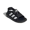 Adidas Alta Swim 2.0 Comfortable Casual Non-Slip Shock Absorbing Sandals Kids Sandals Black White ID2839