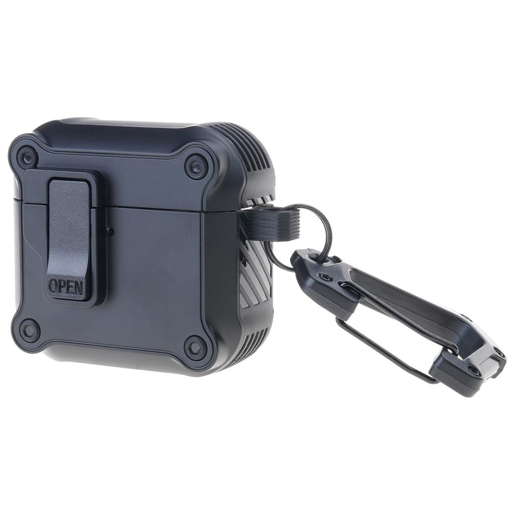 Lock Case Earbuds Tactical Guard Shell For Pods 4 Protector With Auto Release Top And Enhances Impact Resistance