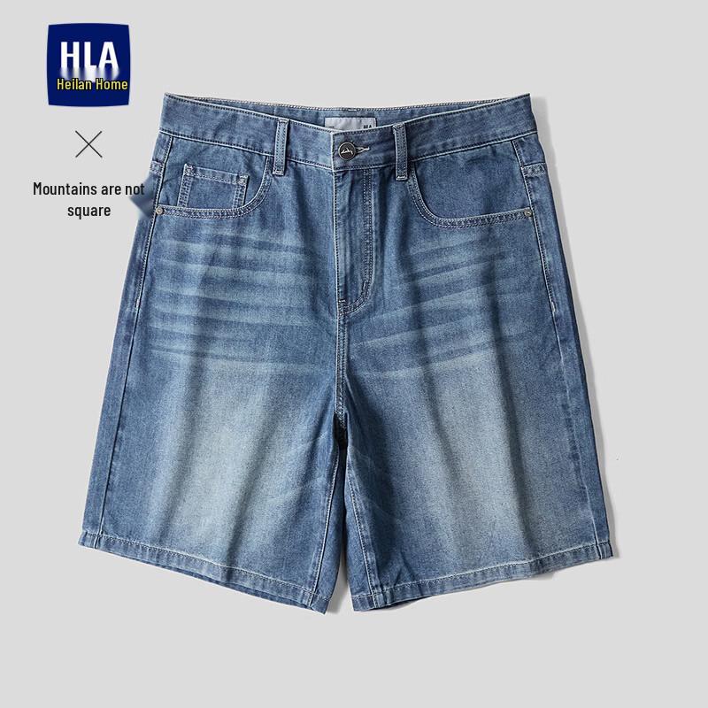 HLA Men s Denim Mid-Length Shorts M