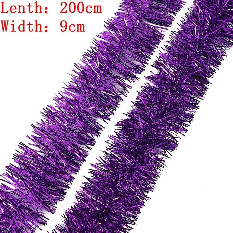 2M Christmas Decoration Color Ribbon Christmas Tree Pendant Ornaments for Home Decor New Year 2026 DIY Party Decoration Supplies