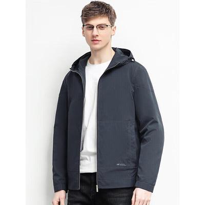 Yiliteng Men's Hooded Casual Jacket