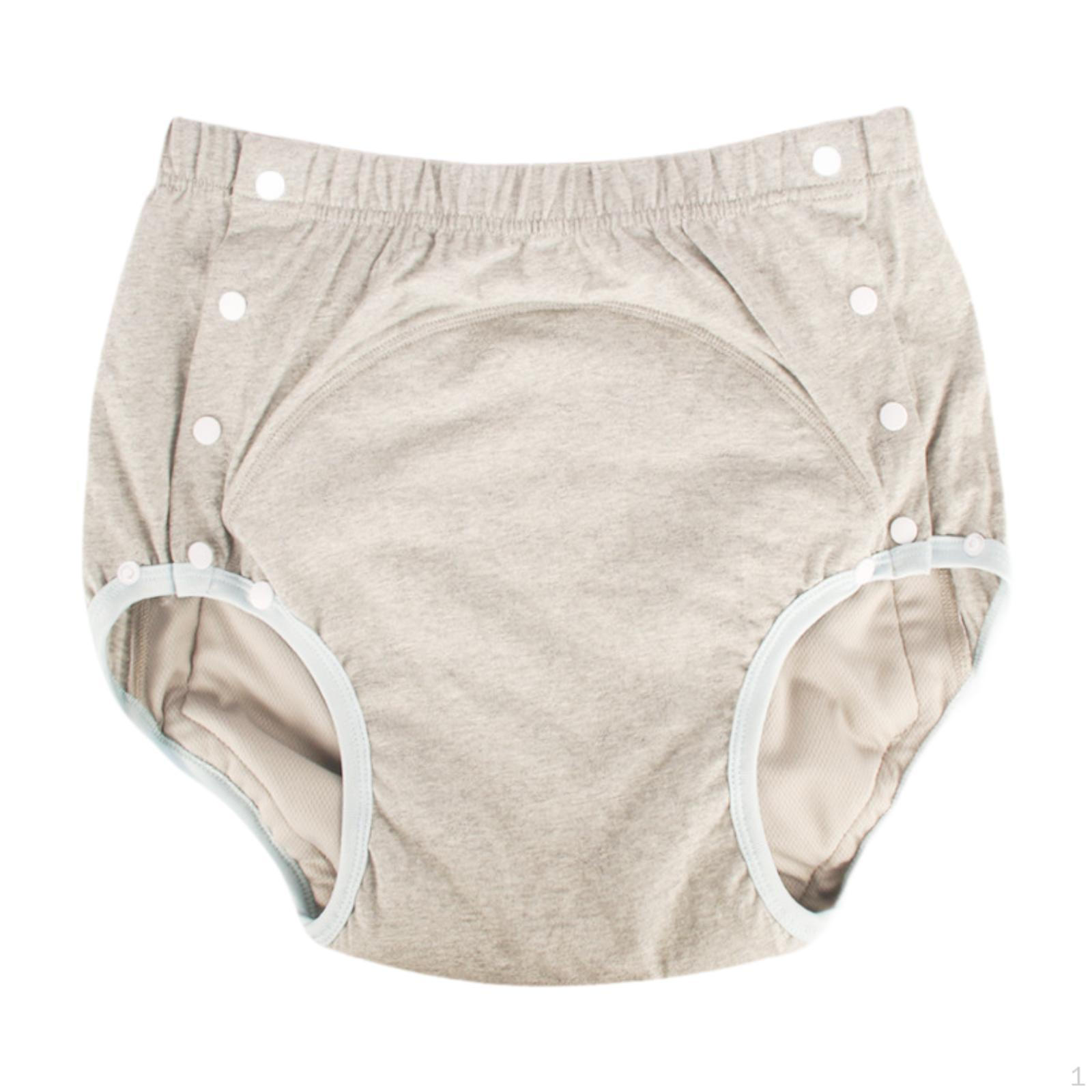 

Взрослый тканевый подгузник, моющийся подгузник-трусы для пожилых людей, быстросохнущий, регулируемый, водонепроницаемый 3XL