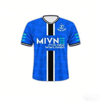 2026 Familie Ouder Kind Top Uit H-Hapoel P-Petah Tikva Ademend Sport 3D Geprint T-shirt Voetbal