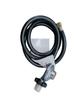 1 Set Gas Hose Tube Regulator 150cm Long 59' Pressure Reducer 50mbar Regulator Set Adapter for LPG BBQ Gas Grill Cooker
