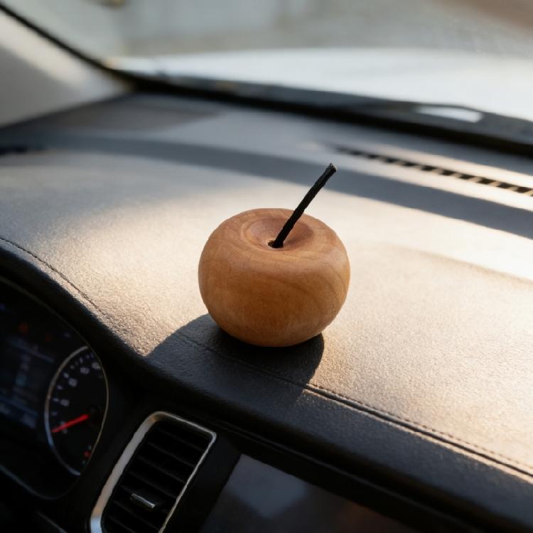 Wooden Apples Scented Diffuser Long Lasted Essential Oil Aromatherapies Dispenser Air Freshener For Office Living Room