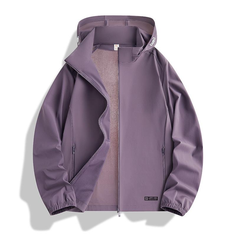 Unisex UV Protection Cooling Jacket: Lightweight, Breathable, Hooded, Sun Protection for Outdoor Activities