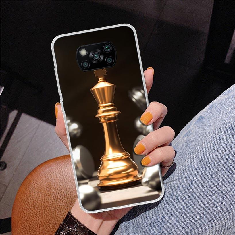 

Competitive Chess Game Phone Case For Xiaomi Poco X7 X6 X5 Pro F7 Ultra Redmi 15C 15 13C 13 12C 12 10 10A 10C 9 9A 9C 9T Cover P Redmi 9C