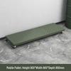 Large Army Green Heavy-Duty Mobile Mesh Storage Cage with Wheels