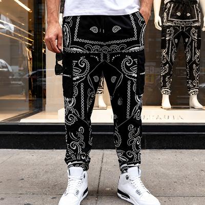 Frühling und Herbst Neue Herren Casual Locker Hip-Hop High Street Micro-Taper Arbeitshose