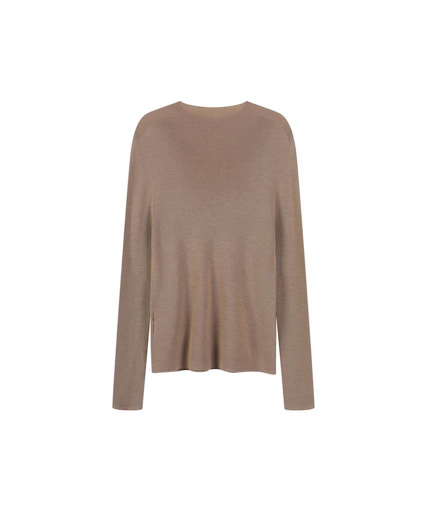 LAFELSORTOF Mock Neck Knit Top