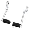 Front and Rear Levers w/Shifter Pegs,Heel/Toe Shift Pegs For Harley 1986-2017 FL Softail 1988-2023 Touring 2008-up Trike