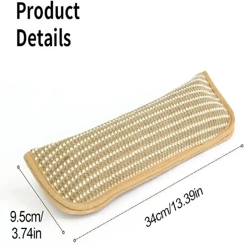 Multi Functional Cat Scratch Pad Toy Pillow Chew Resistant Cat Bed Soft Mosquito Repellent Pet Interactive Toy
