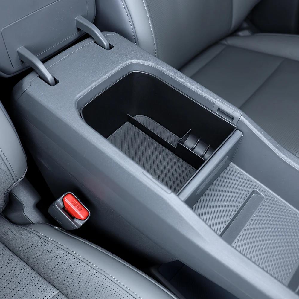 For Kia EV4 2025 2026 Center Console Armrest Double Layer Storage BoxCar Internal Organizer Tray Interior Accessories