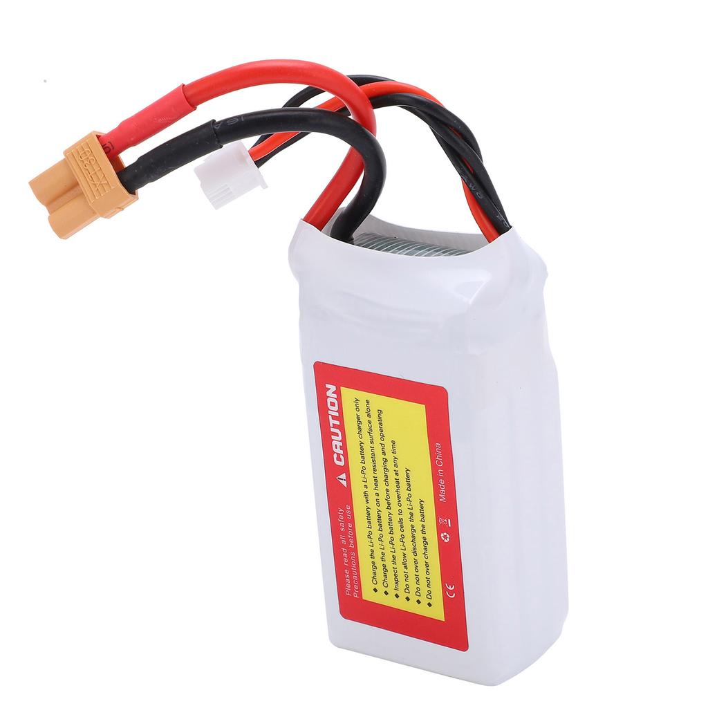 11.1V 850mAh 45C LiPolymer Lipo Rechargeable Battery XT30 Plug for RC Cars Boats Helicopter