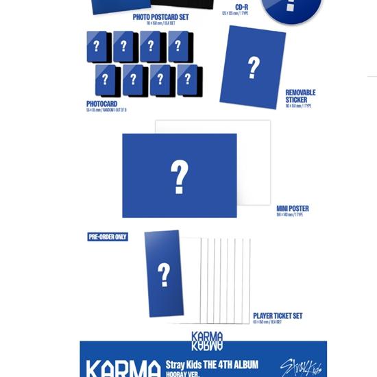 Stray Kids - 4. - ?KARMA ?(ZEREMONIE-VERSION, HURRA-VERSION) - Veröffentlichungsdatum   2025-08-22