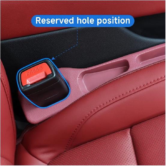 For Leapmotor T03 2023 2024 2025 2026 2PCS Universal Car Seat Leak Proof Strips Gap Side Seam Filler Storage Accessories