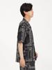 North Kurzarm-Aloha-Vent-Shirt, leicht, wasserabweisend, elektrostatische Pflege, UV-Pflege, Bandana, Neu, Blau, S [The Face], Herren