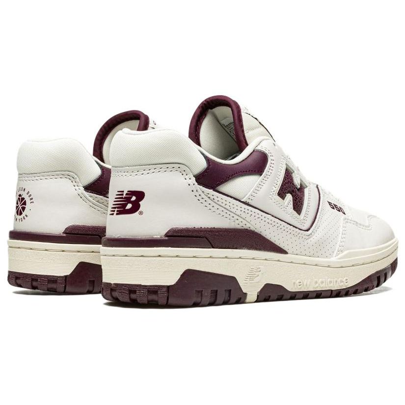 Aimé Leon Dore X New Balance 550 Purple Unisex Sneakers White BB550AR1