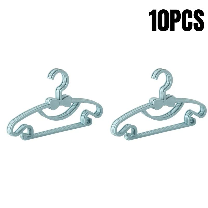 5-50Pcs Baby Hangers Plastic  Clothes  Hanger for Nursery Children Hangers Toddler Infant Portable Coats  Rack Baby clothes Bra
