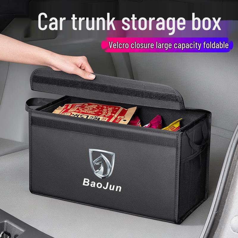 Compatible Car Trunk Organizer for Baojun 560, 730, 510, 310, KiWi, RC3.