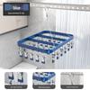 Aluminum Alloy Multi-Clip Drying Rack for Socks and Underwear
