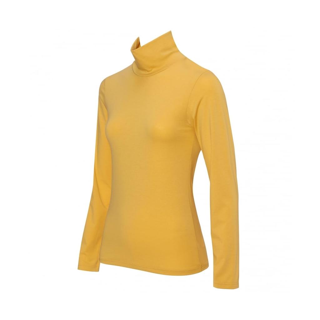Triumph Varm Høyhals Undertrøye med Ermer 0004 Størrelse L 5390, 1/4 (Ensfarget), (Svart),