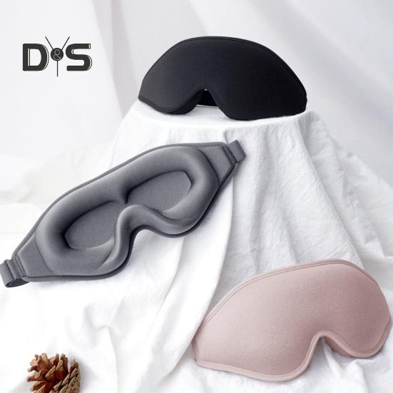 3D Sleep Cover Memory Foam Eye Masque Eyeshade Blindfold Sleeping Aid Eye Cover Soft Breathable Eye Cover for Travel