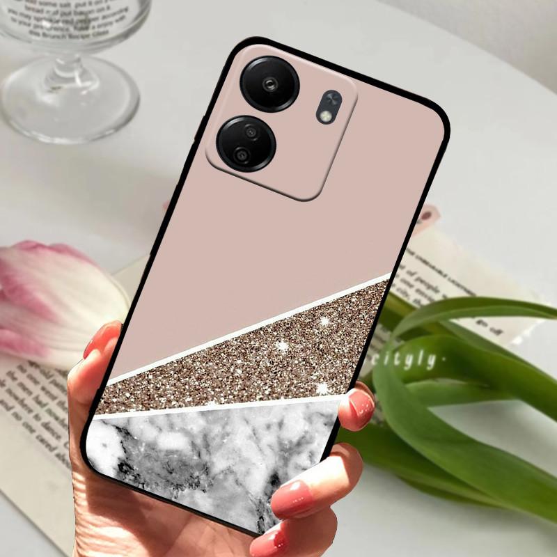 Cute Cartoon Soft Case For Redmi 13C 13 4G 5G Silicone TPU Phone Cover For Xiaomi Redmi 13R Phone Protective Fundas Capa Cases