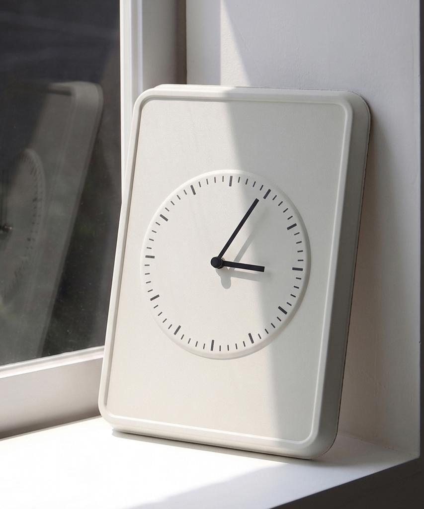Peniche Platz Wanduhr Stille Wanduhr 5 Farben