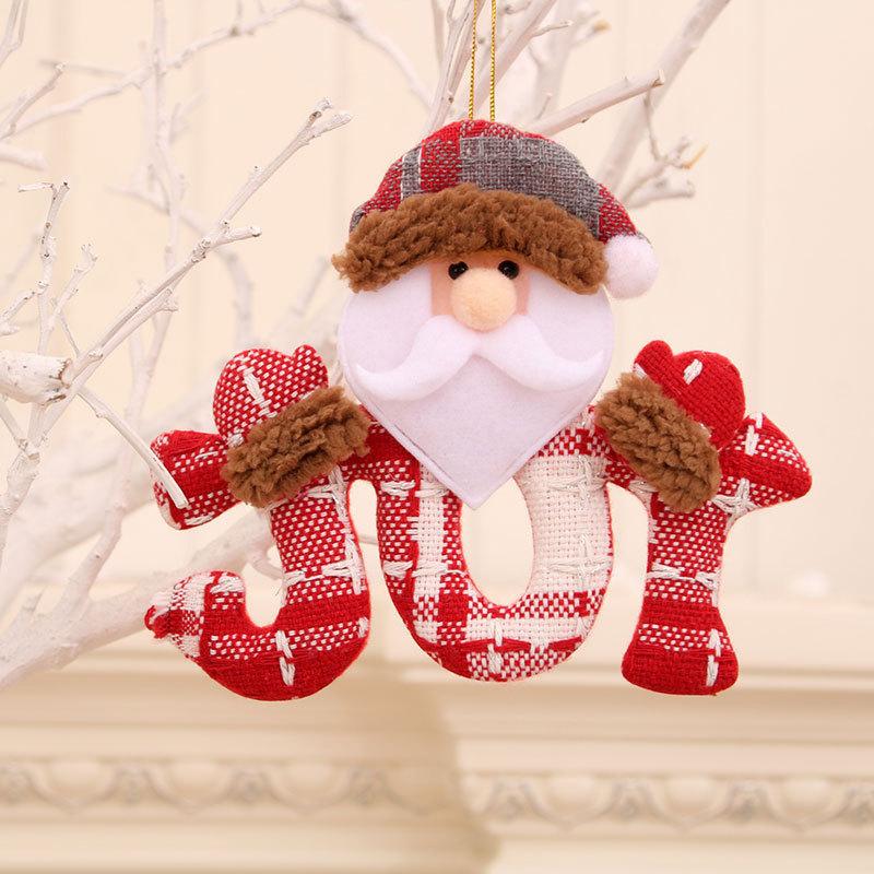 Christmas Fabric Ornaments Set - Plush Dolls, Tree Hangers & Gift Decor
