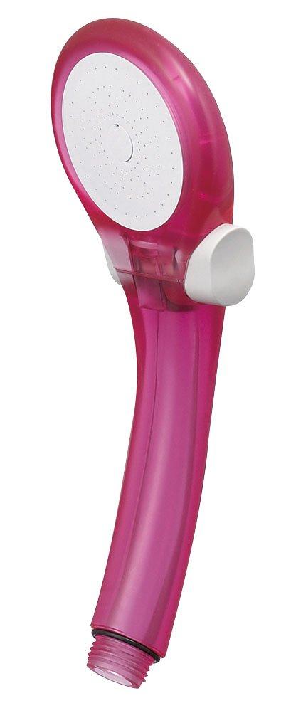 

SANEI Лейка для душа, Scoopy, Водосберегающая, Ручной стоп, Скелетон розовый, PS39631-80XA-CP6