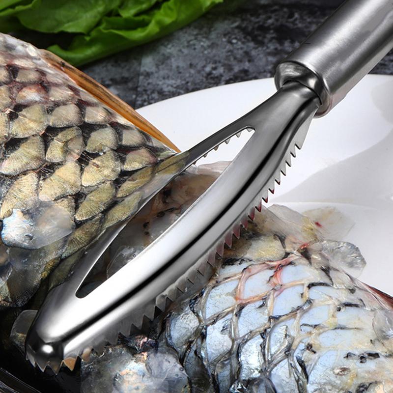 

Нержавеющая сталь Рыба Вес Строгальный станок Рыба Весы Скребок Рыба Весы Очиститель Кухонные гаджеты