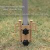 Portable Tent Holder with Tent Pegs Canopy Rod Fixed Tube Reinforced Wind proof Awning Rod Holder for Outdoor Camping