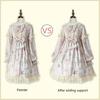 Girls Lace Petticoat Women Lolita Costume Underskirt Lovely Elastic Short Skirt