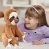 Soft Comfort Sloth Plush Toy Stuffed Animals Simulation Sloth Doll Stuffed Sloth  Birthday Gift