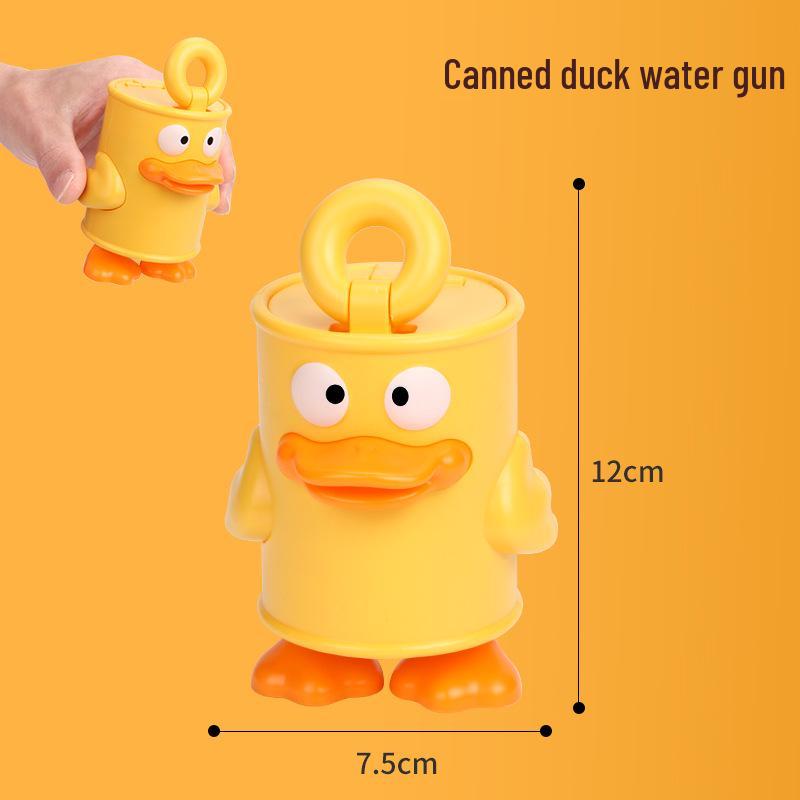 Douyin Hot Selling Duck Doll Water Gun: Interactive Beach Toy for Kids