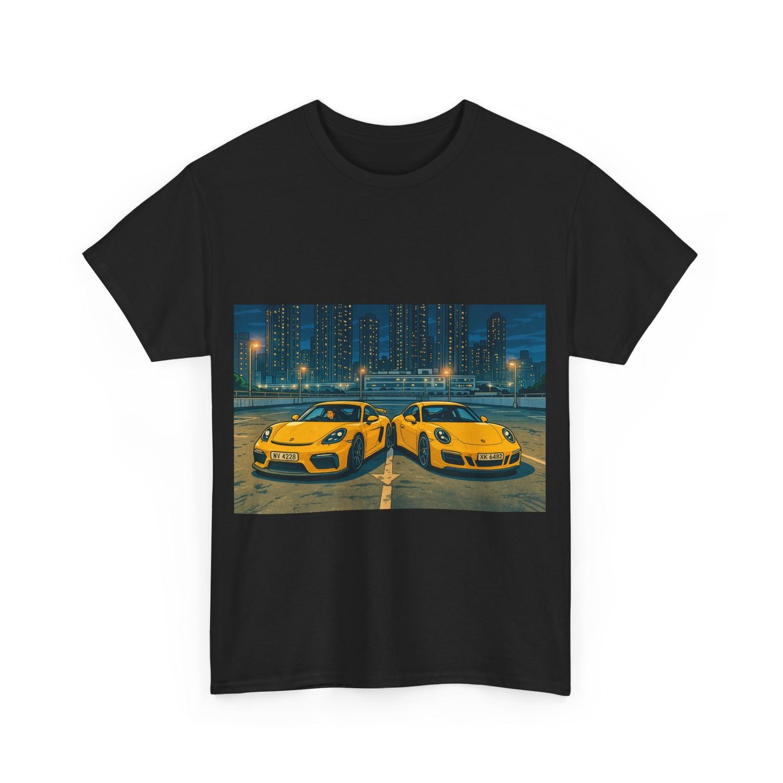 GT4 GT3RS style classic fans tshirt 100% Cotton T-shirt Mens Tees Top tee S