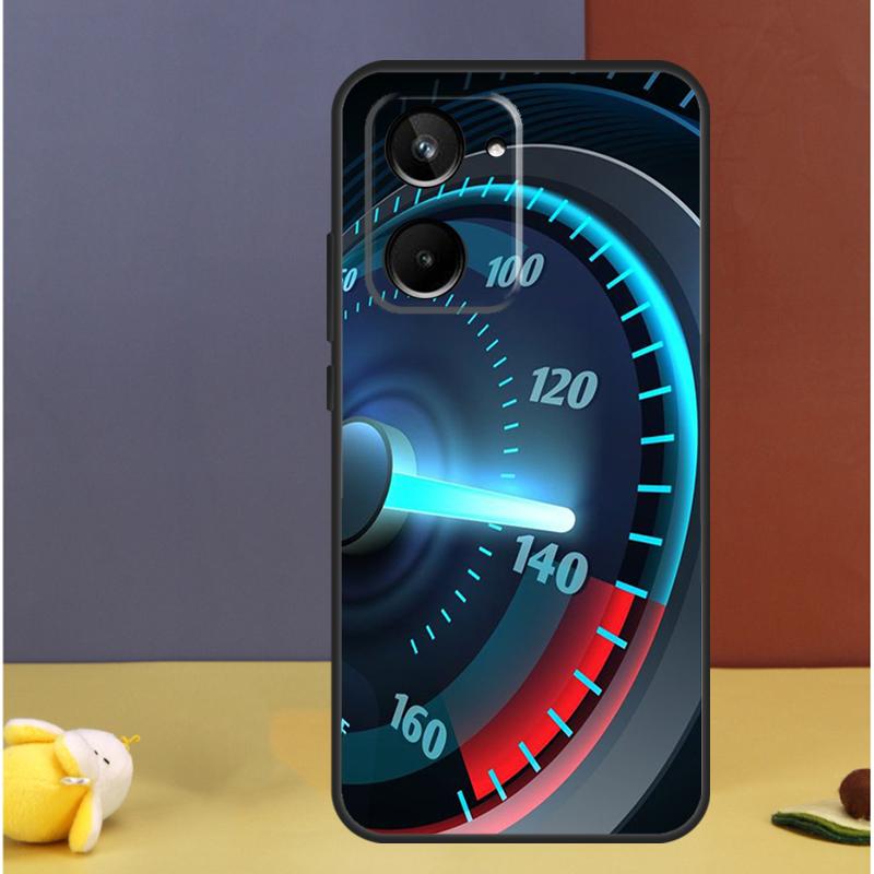 Speedometer Car For Realme 15 Pro GT7 10 11 12 13 14 Pro Plus C67 C65 C63 C61 C55 C53 C51 C35 C71 C75 Case