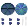 DIY Craft Diamond Painting Tray Kits Multi-Color Drill Storage Tray  for Nail Art