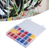 1200 Pcs Electrical Terminals Kit Quick Disconnect Insulated Wire Electrical Connectors for Automoti