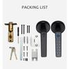 Home Security Remote Lock Bluetooth Wireless Digital Door Lock Smart Fingerprint Door Lock Keyless Entry Door Lock