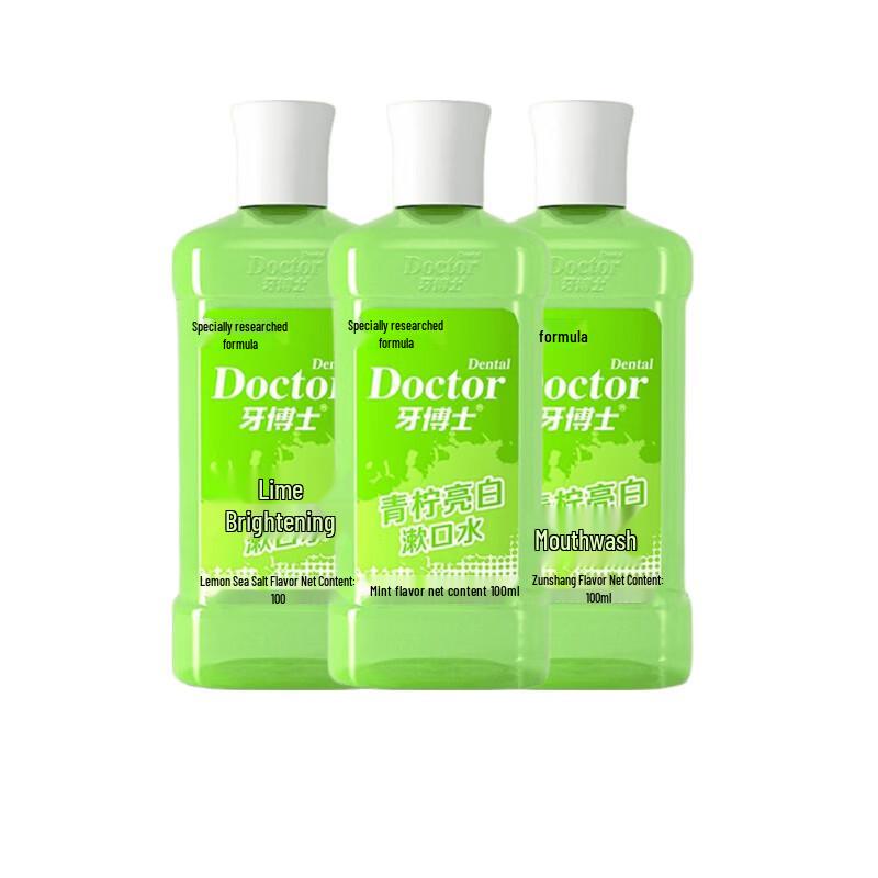 Dr. Tooth Lime Brightening Mouthwash
