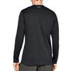 Under Armour Straight Fit Long Sleeved T Shirt Men's Black (Unisex) T-Shirts 1332491 001